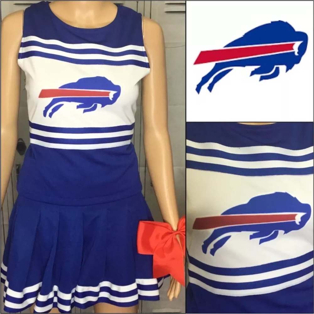 Cheerleading uniform buffalo bills adult XL